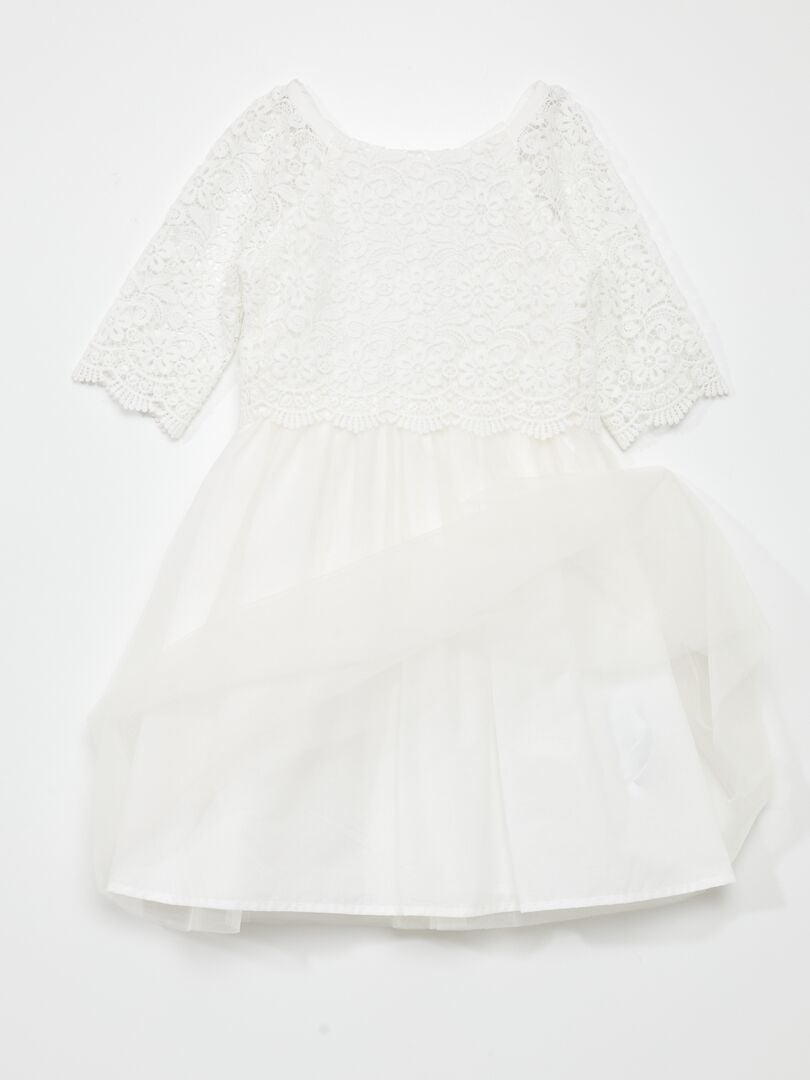 Vestido formal - BRANCO