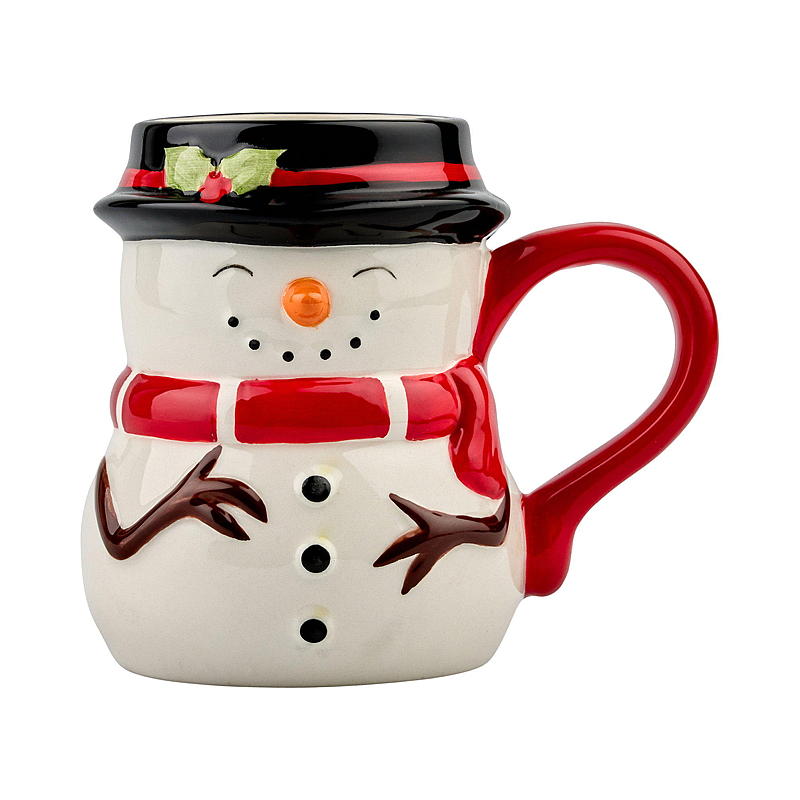 Keukenmok met kerstfiguur