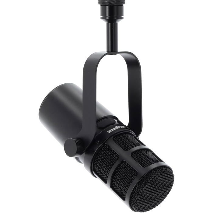 Microphone USB + XLR - WOODBRASS - UX1 - Capsule Cardioïde - Monitoring Direct - Design Robuste