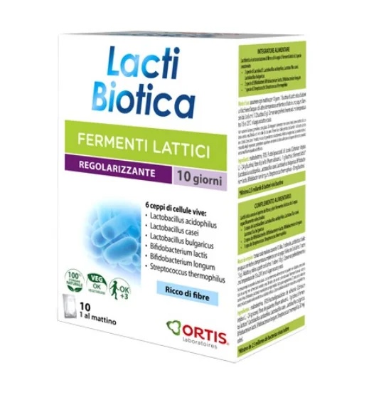 ORTIS Lactibiotica 10 zakjes melkzuurfermenten