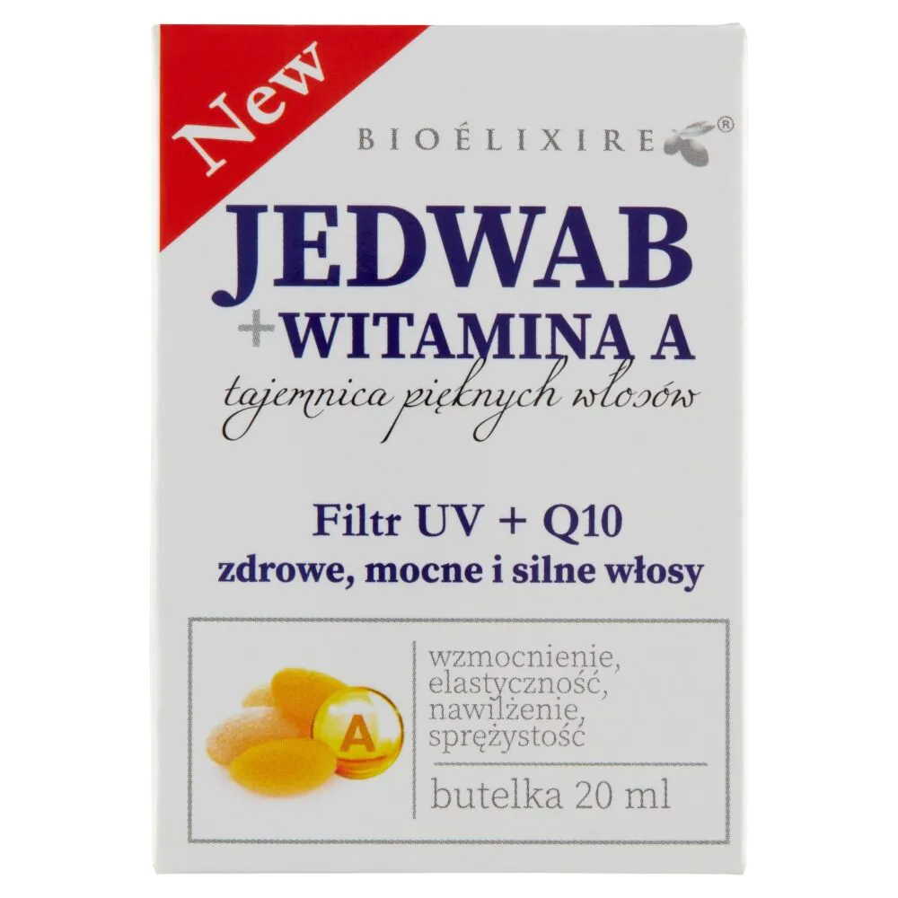 Bioelixire Serum Jedwab z wit. A, Q10 i filtrami UV