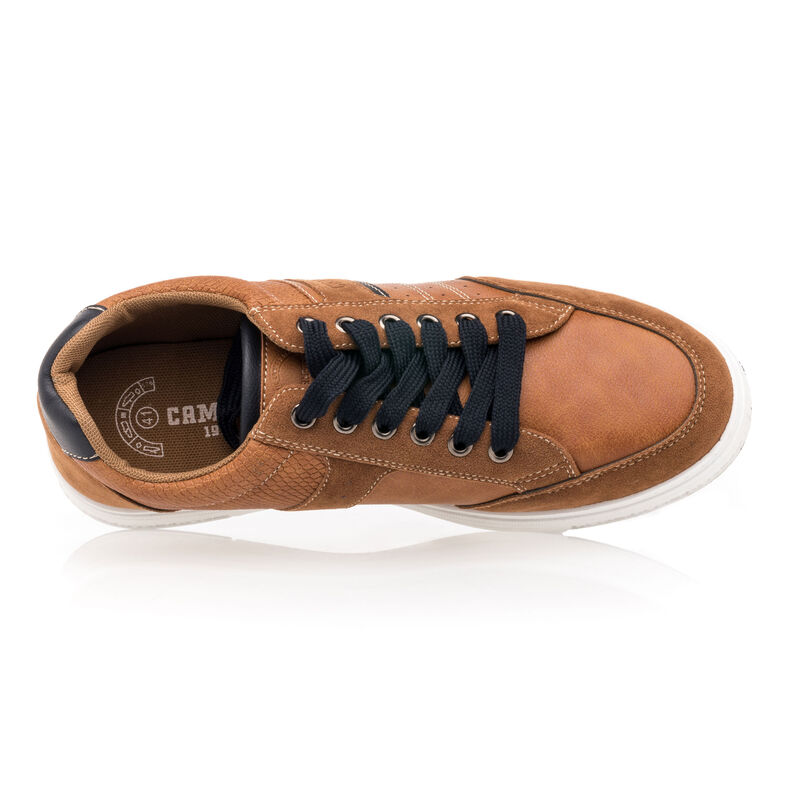 Zapatillas deportivas para hombre color marrón