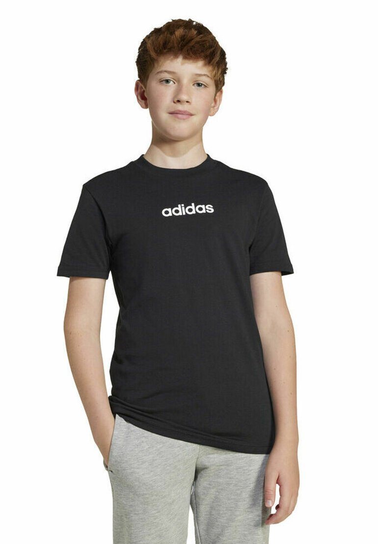 adidas Performance Print T-shirt - zwart wit