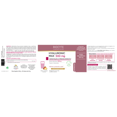 Biocyte Hyaluronic Acid Powder Hyaluronic Max 20 pussia 20 pussia