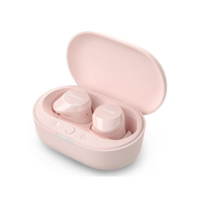 Auriculares inalámbricos - PHILIPS - TAT1209PK - Rosa - Micrófono integrado - Ergonómicos