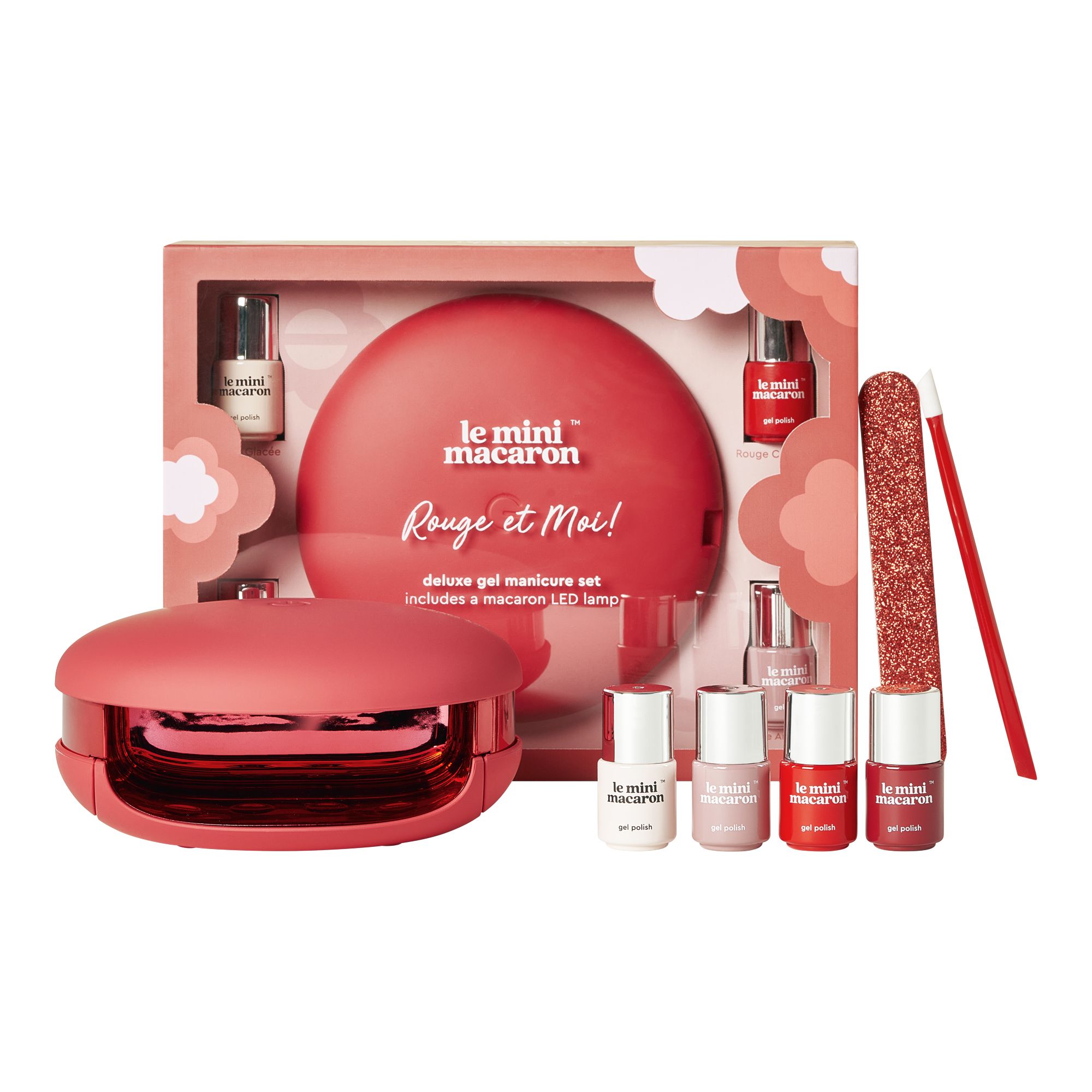 Rouge & Moi pusiau nuolatinio manikiūro rinkinys Esmaltes semipermanentes