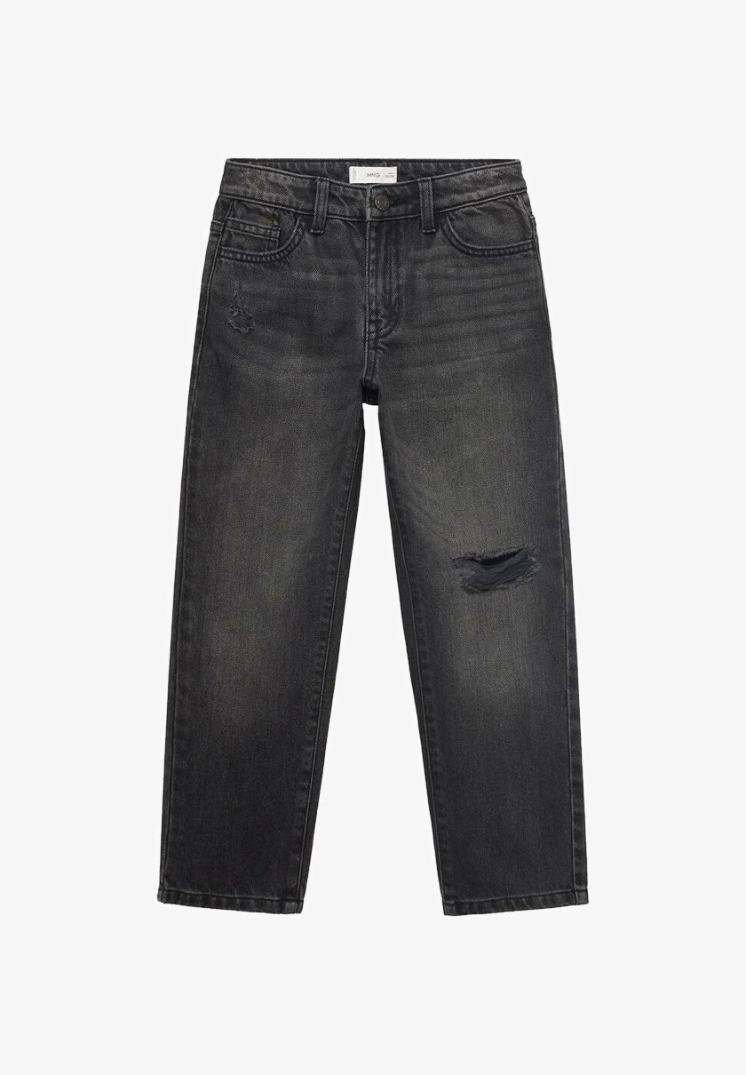 Mango Kids REGULAR - Sirge säärega teksad - must denim