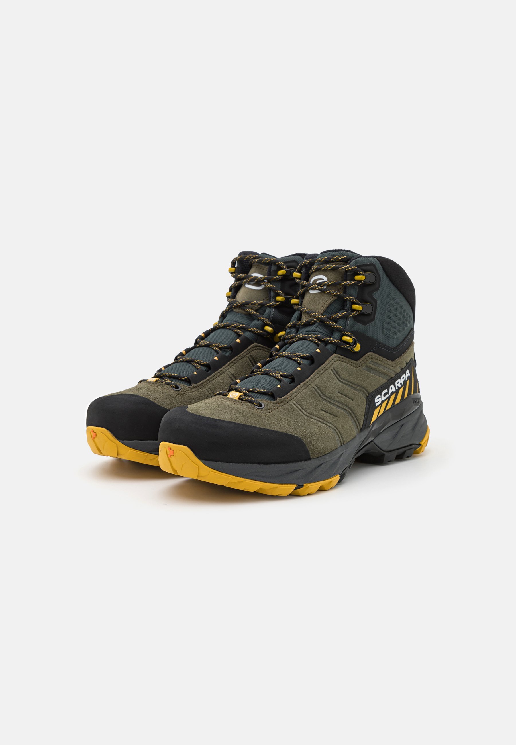 Scarpa RUSH TRK GTX - Wandelschoenen - militair/mosterd