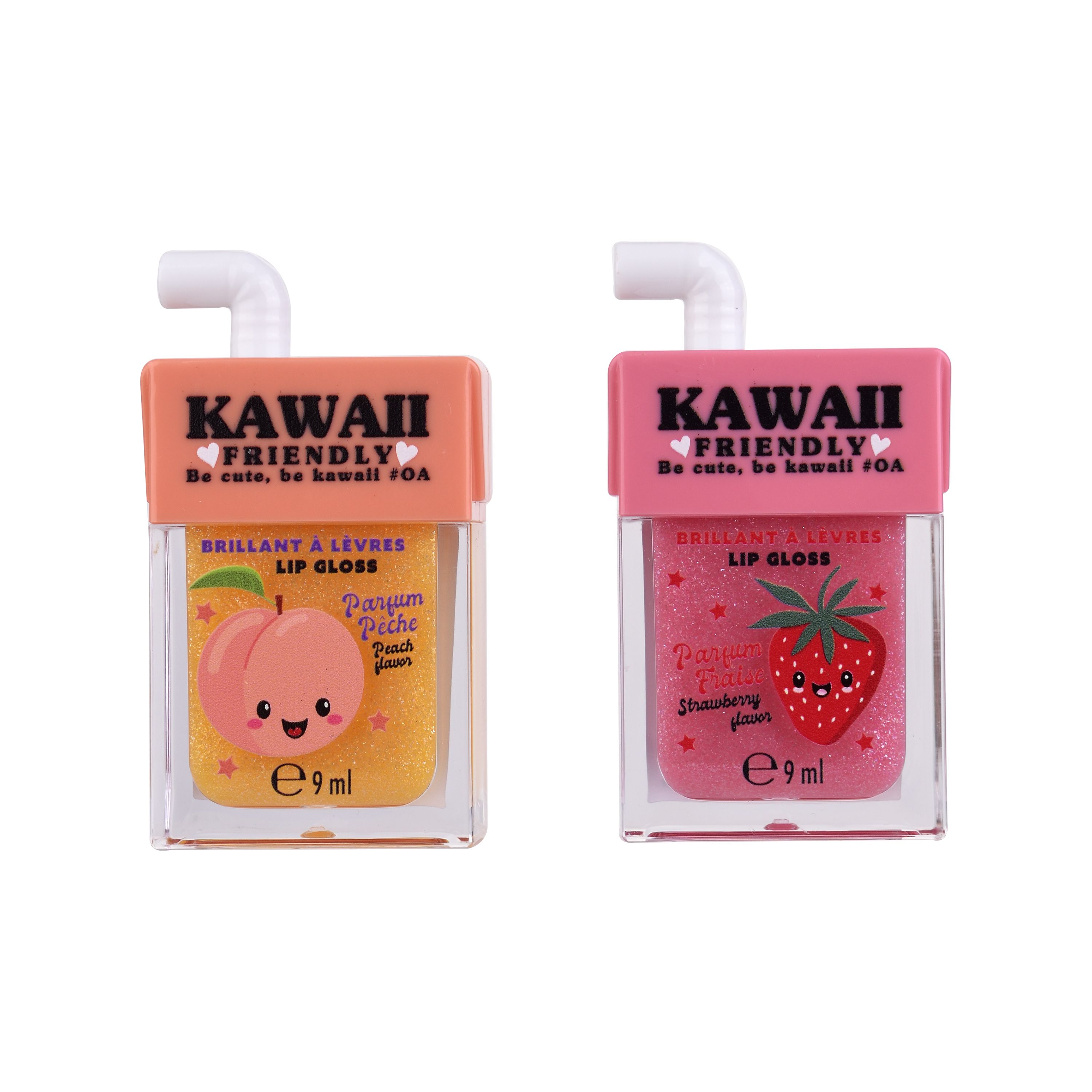 Kawaii lūpu spīdums Lūpu spīdumi un lūpu spīdumi