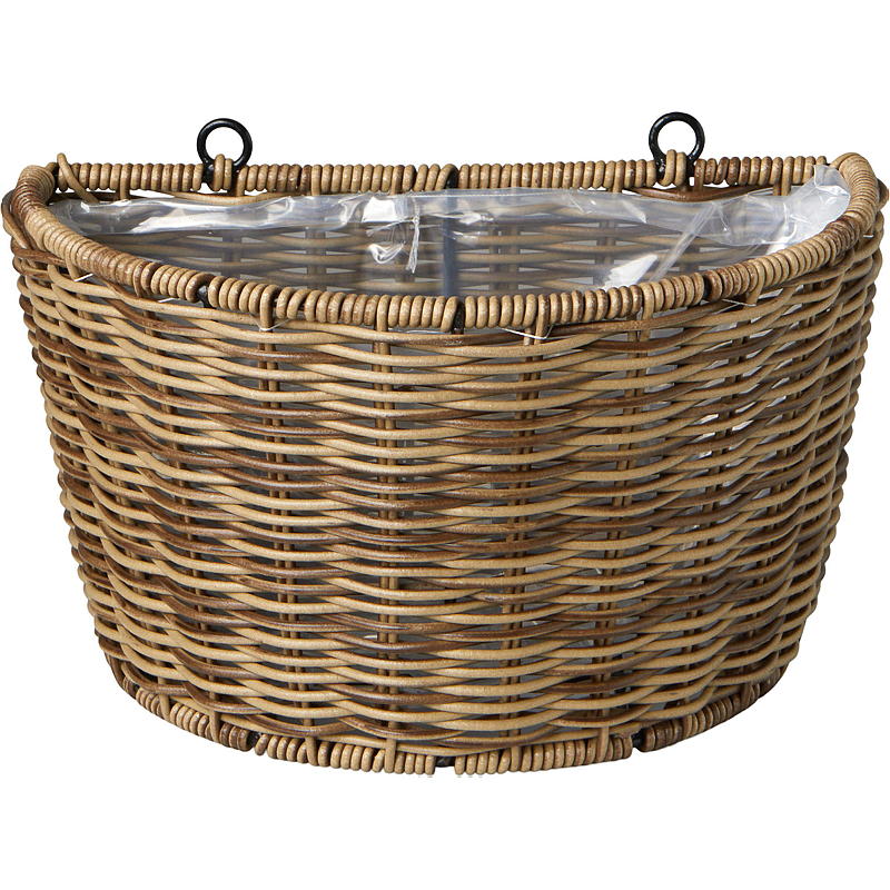 Pot mural Home 26x16 cm, marron, Hageby