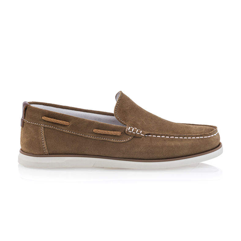 Miesten ruskeat loaferit/veneilykengät