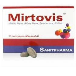 Mirtovis Nahrungsergänzungsmittel, 30 Tabletten