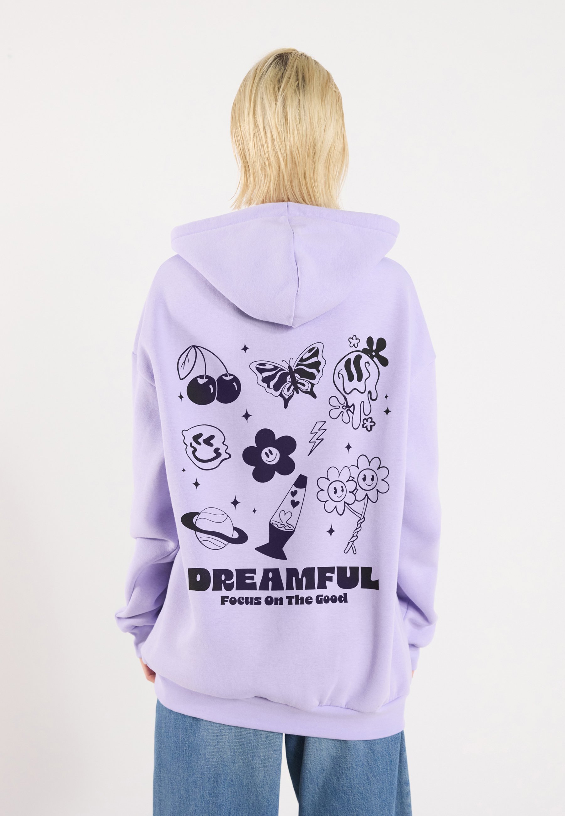 TOALETNÍ KRÁTKÁ TAŠKA UNISEX - Mikina - purple