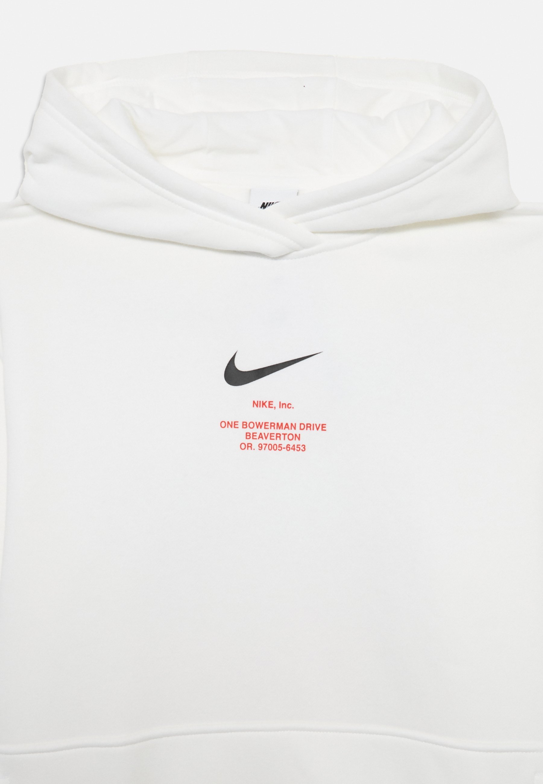 Felpa con cappuccio Nike Sportswear - bianca/nera