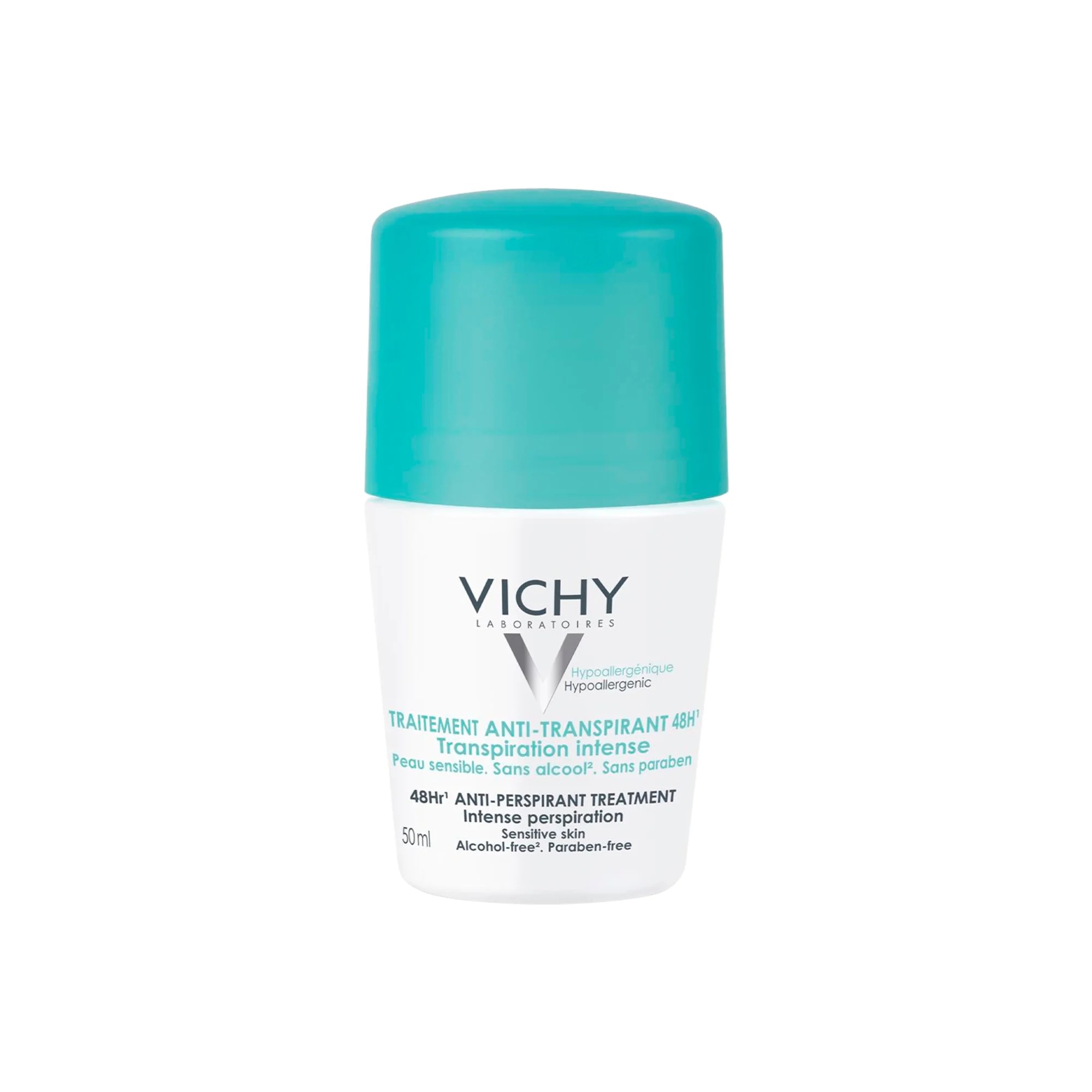VICHY Vichy 48 uur antitranspirant roll-on deodorant 50 ml voor intensief transpireren