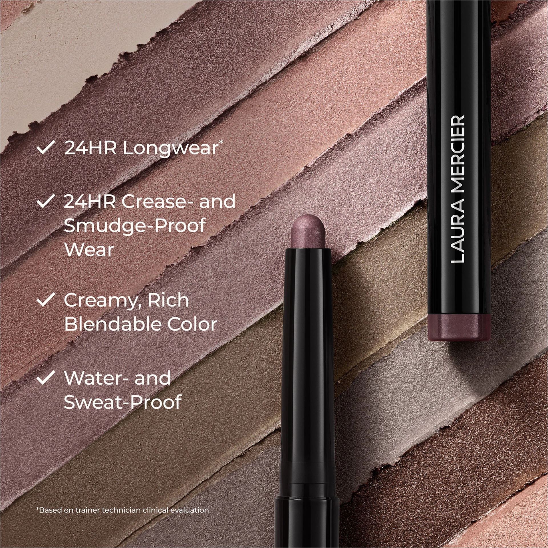 Fard de pleoape Caviar Stick, strălucitor, fără bretele - Laura Mercier