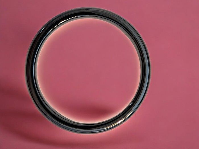 Schwarzer Keramikring, Unisex