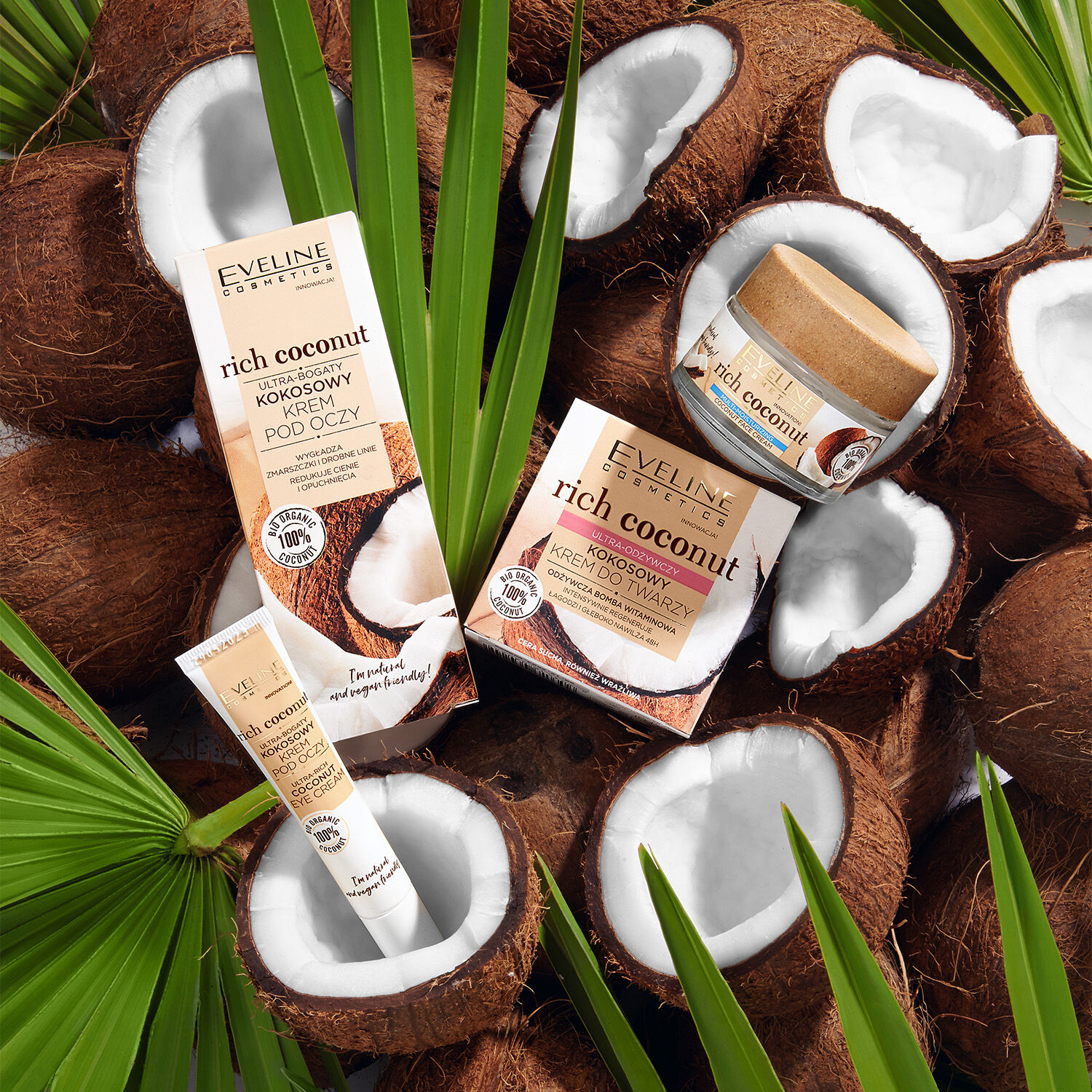Eveline Cosmetics bogata s kokosom