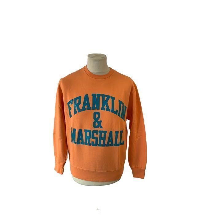 Sweatshirt Franklin & Marshall - orange tangerine - L