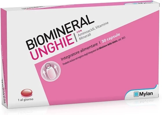 BIOMINERAL Ongles Biominéral 30 capsules Croissance et fonction des ongles