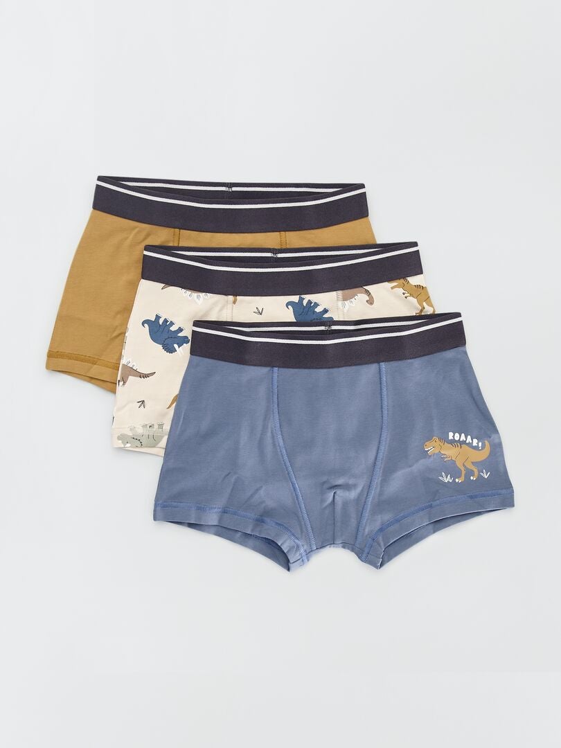 Set van 3 boxershorts - GRIJS