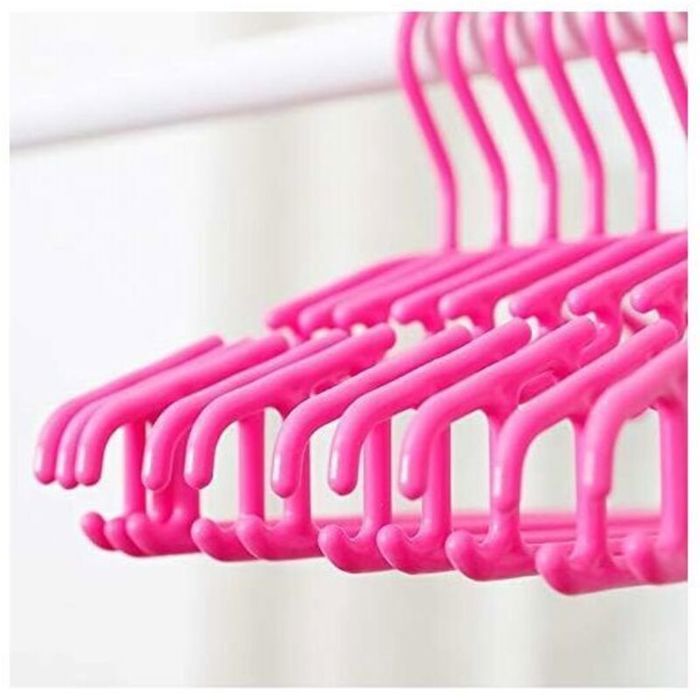 Kids Hangers 40 Hangers Baby Clothes Plastic Storage 28 cm