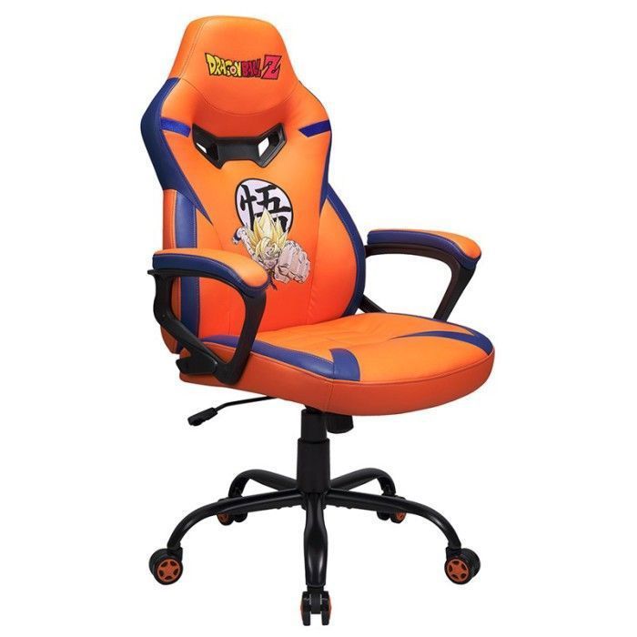 Chaise gaming DBZ Dragon Ball Z , fauteuil gamer Orange taille S/M