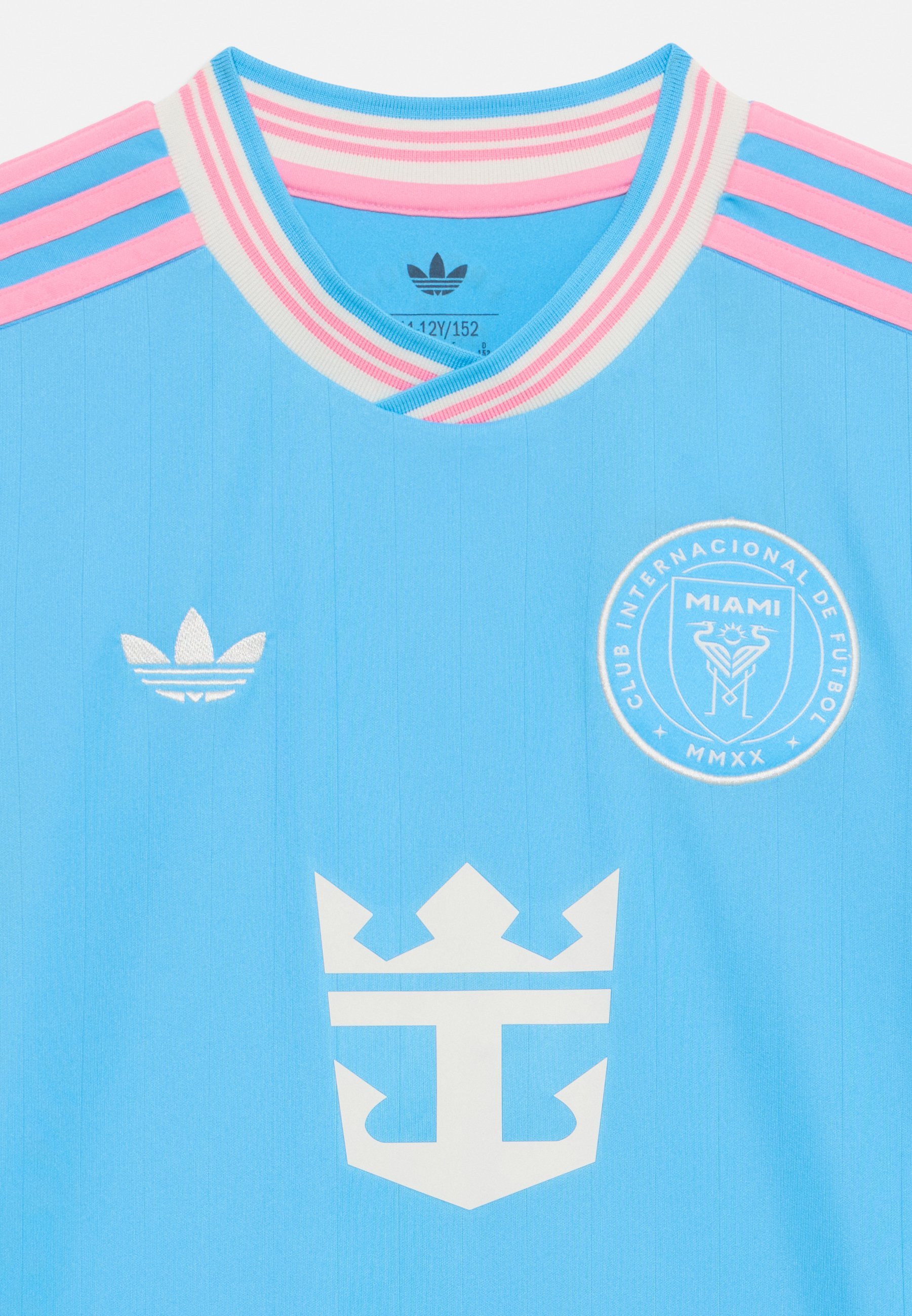 adidas Performance INTER MIAMI CF 2025 DERDE MESSI KINDEREN UNISEX - Sport T-shirt - semi-blauw burst