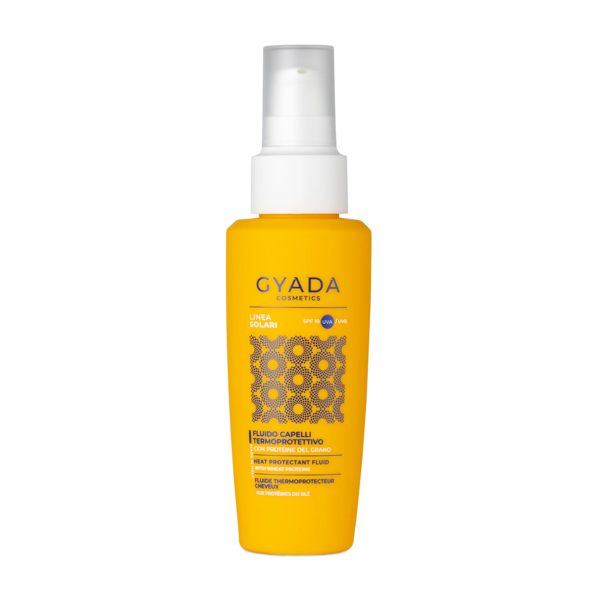 Solari Fluido Capelli Termoprotettivo Con Spf 10 - Crema Capelli Styling & Finish, Trattamento Protezione Solare Capelli