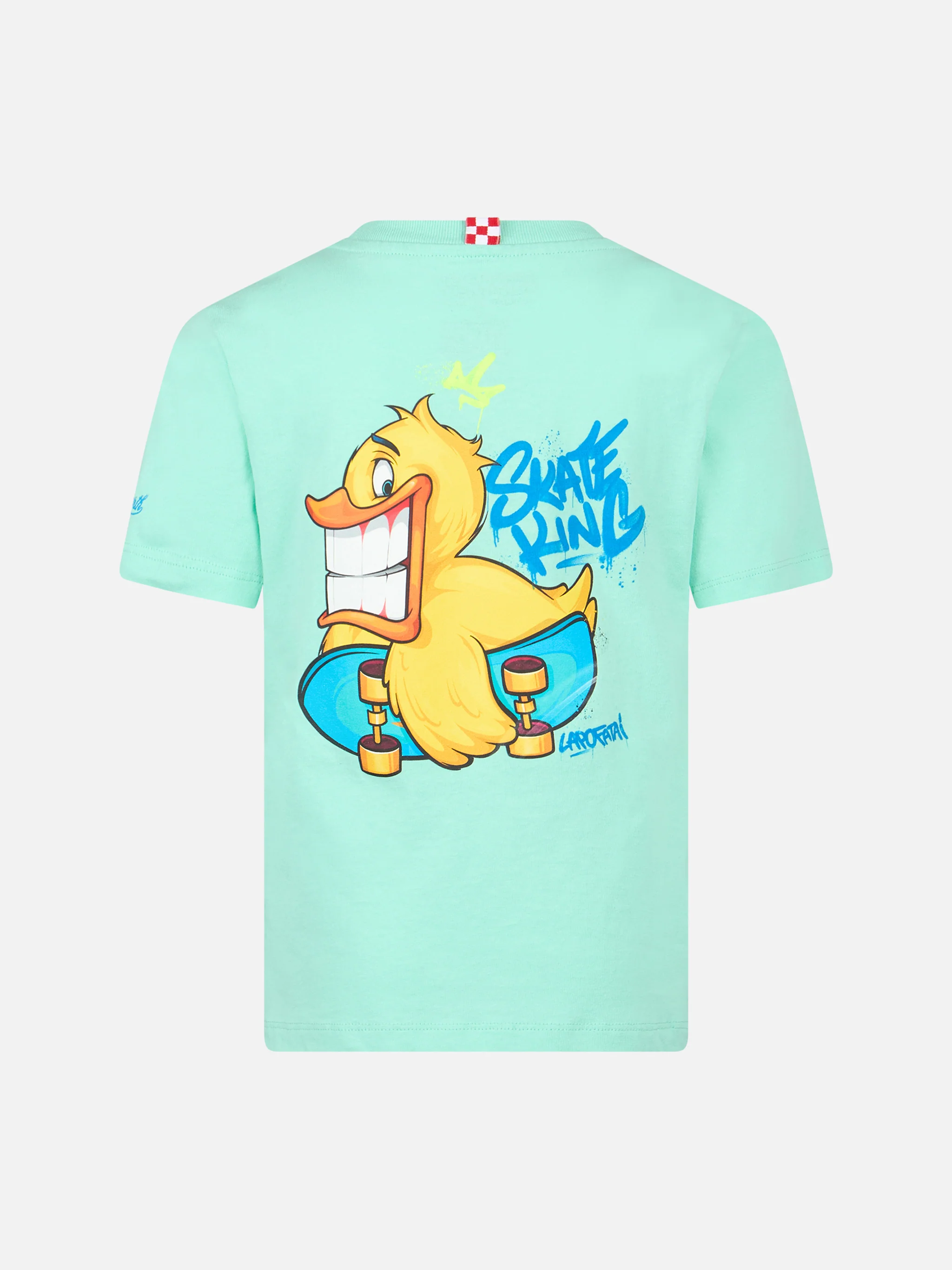 T-shirt da bambino in cotone con stampa paperelle criptopuppets | EDIZ