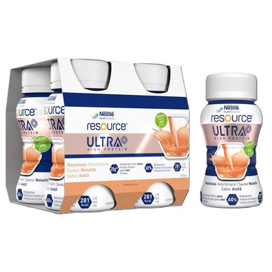 Resource Pack Ultra Magas Mogyorós Fehérjeital 4 x 125 ml