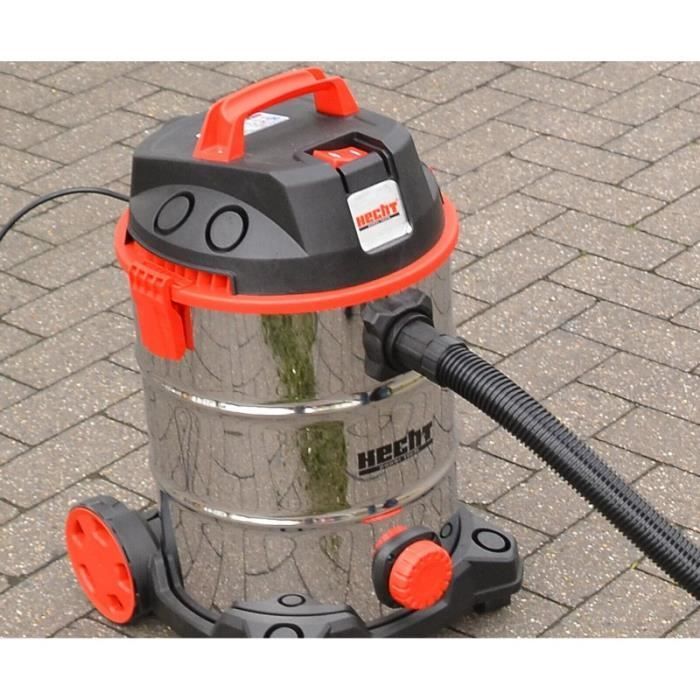 HECHT 8330 Industriële stofzuiger - 1400W - 30L - Nat/droog - Blaasfunctie