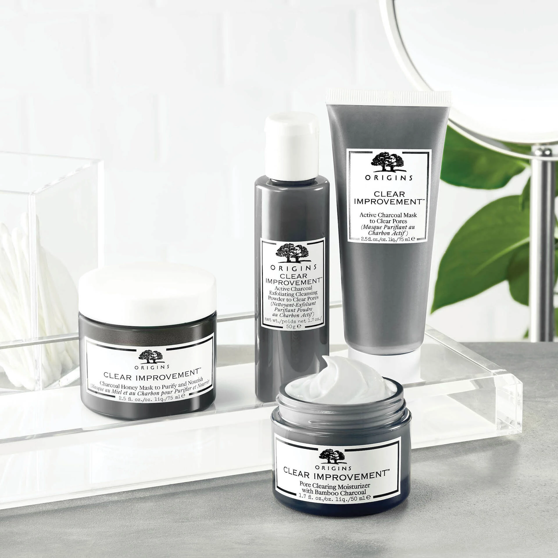Máscara Facial de Carvão Ativado Clear Improvement 75 ml - Origins