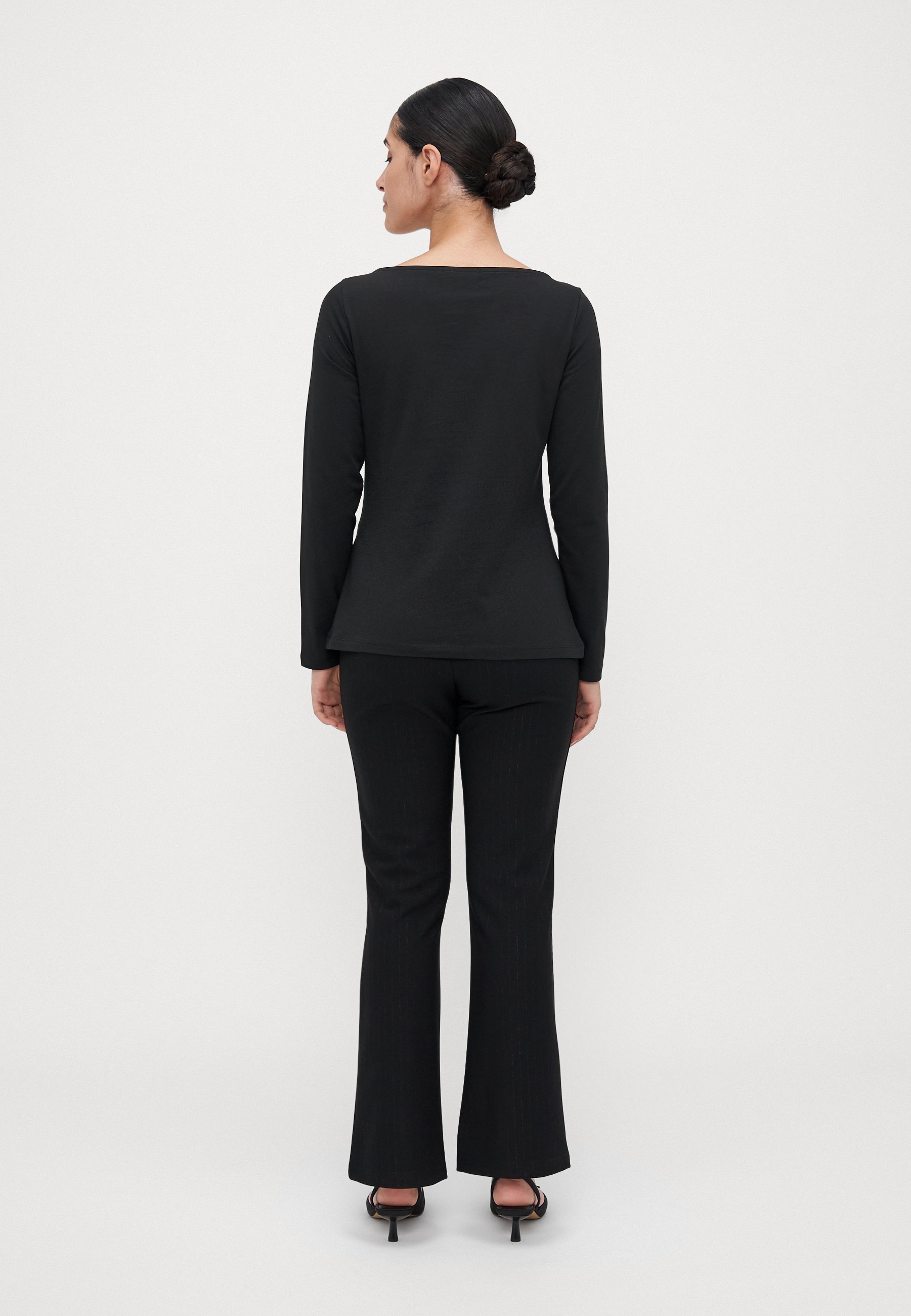 Anna Field Petite 2-pack - Top met lange mouwen - zwart/wit