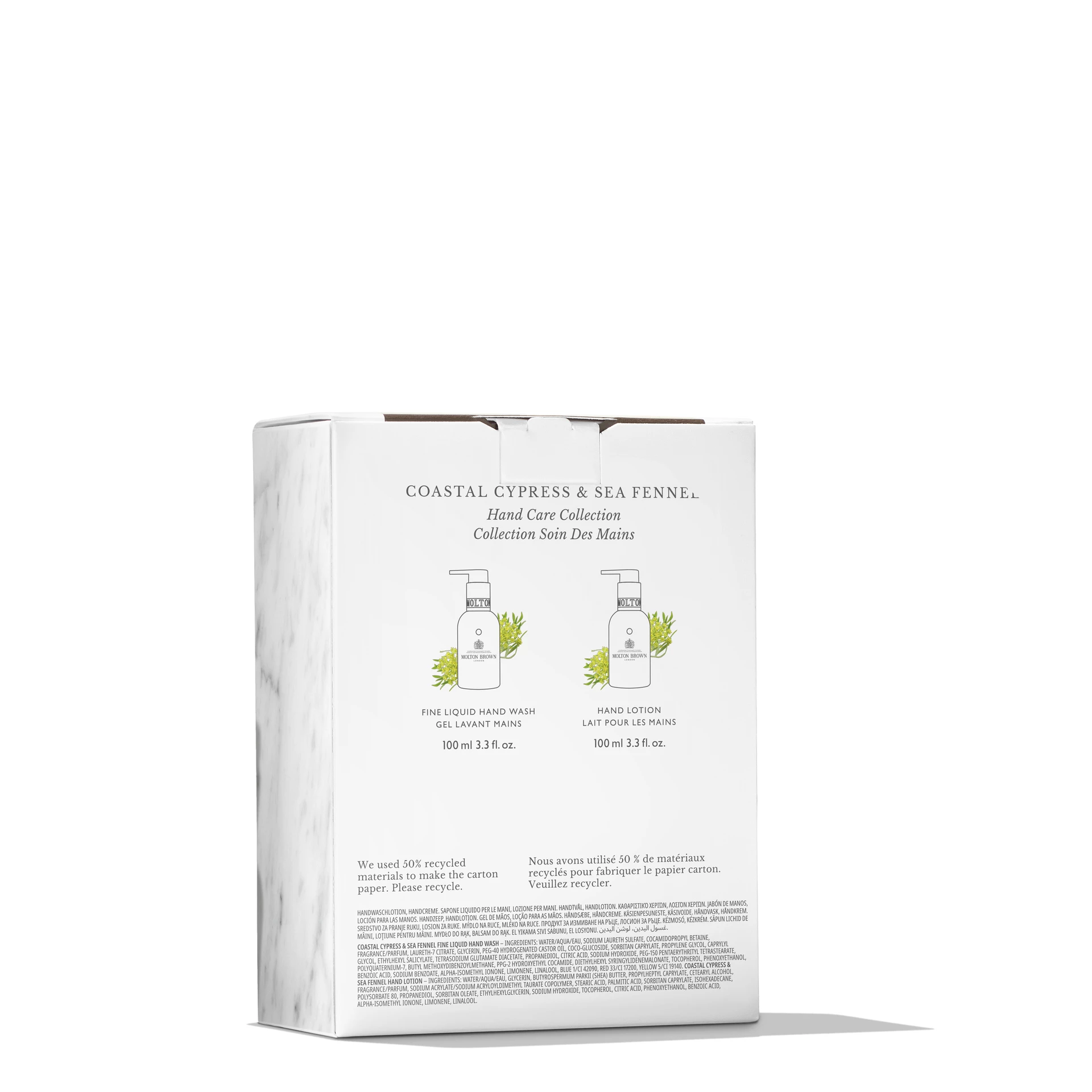 Coastal Cypress & Sea Fennel Hand Care Duo Brown Rose Hand Care Duo - Molton Brown