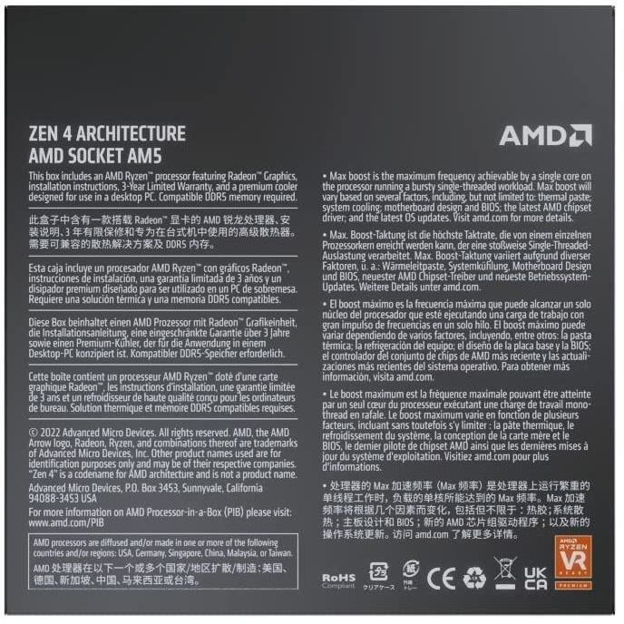 Processeur - AMD - Ryzen 5 7600