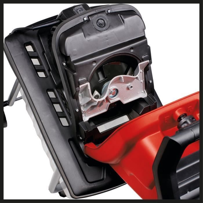 Trituratore da giardino Einhell GC-KS 2540 CB con lame (2 lame reversibili in acciaio, contenitore di raccolta da 55 litri)
