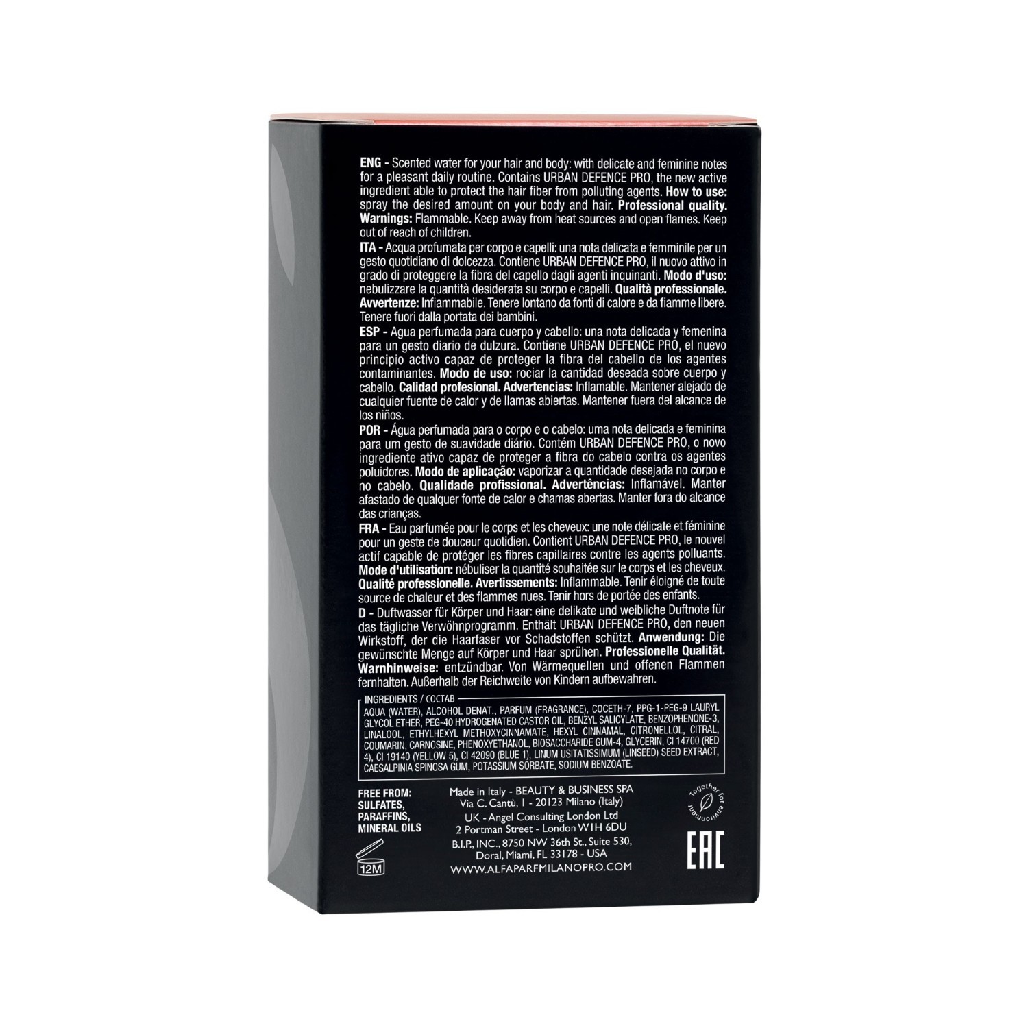 ALFAPARF MILANO parfem za kosu Semi di Lino 50 ml - 50 ml