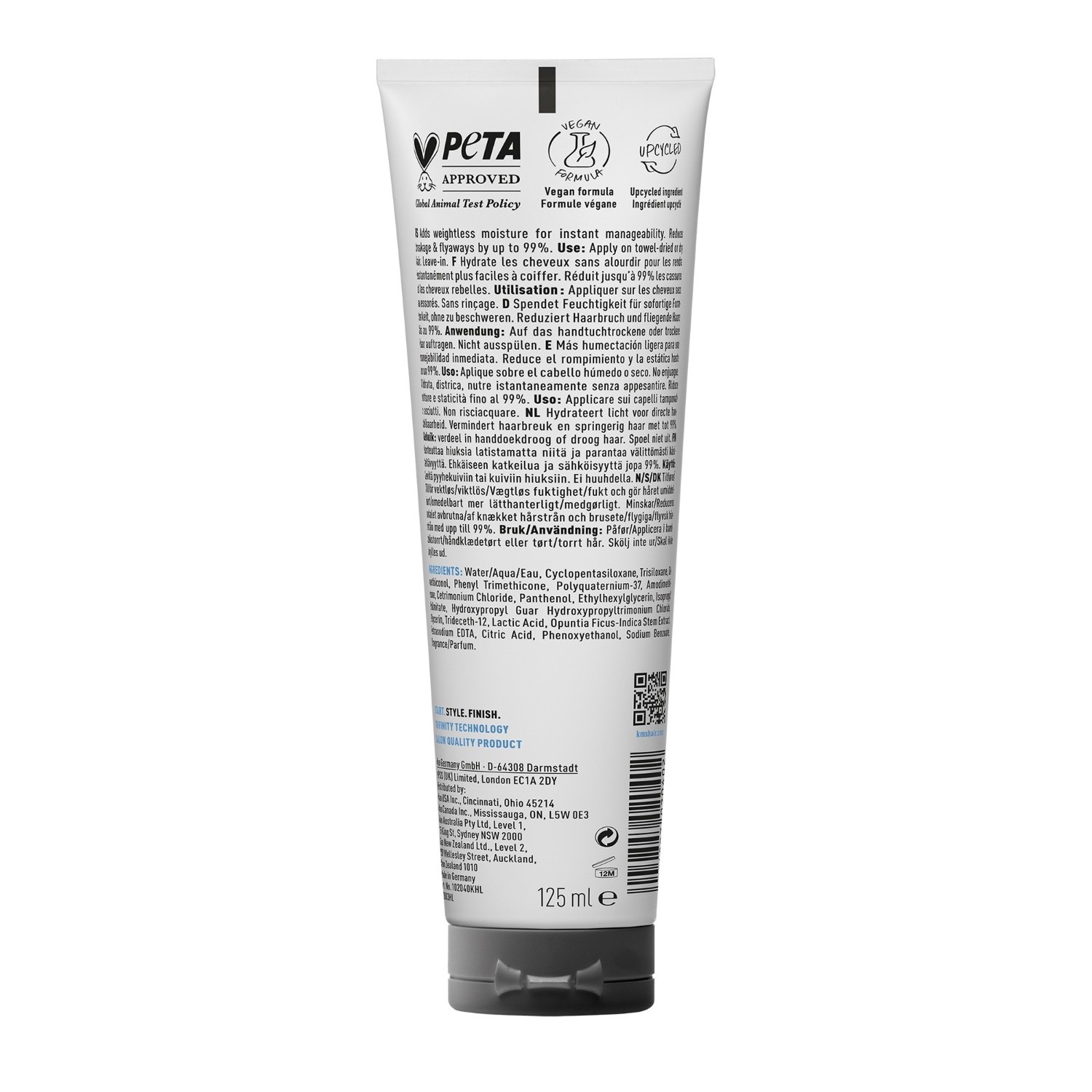 KMS Hair Cream Hydratačný, regeneračný a revitalizačný krém - 125 ml