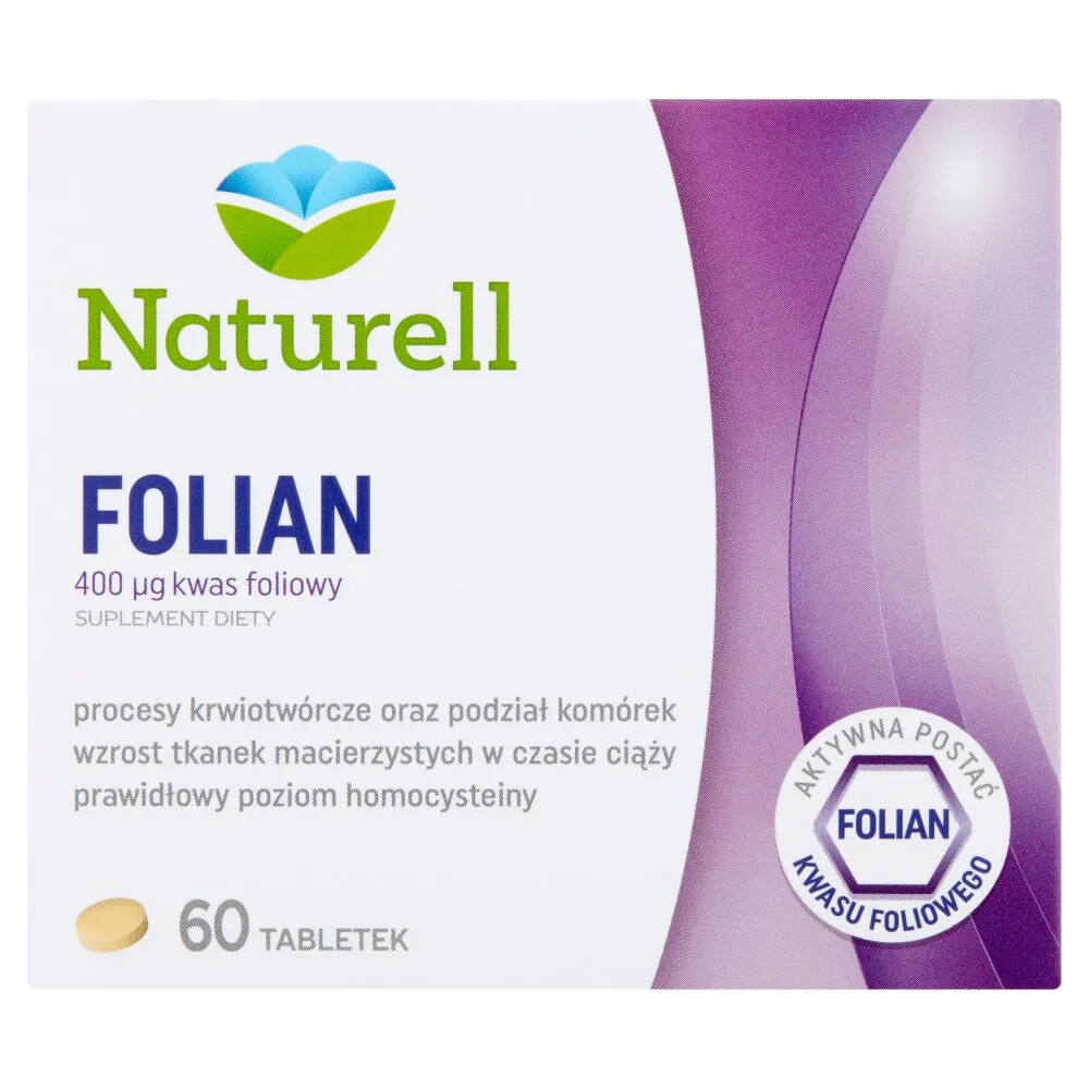 Naturell Folian, Tabletki