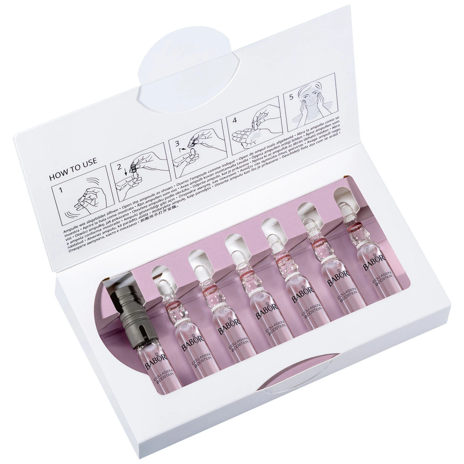 Concentrate de fiole cu efect de amplificare a colagenului 7 x 2 ml - BABOR