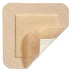 Absorberend siliconenschuimverband Mepilex Border Lite 10x10 cm, 5 stuks