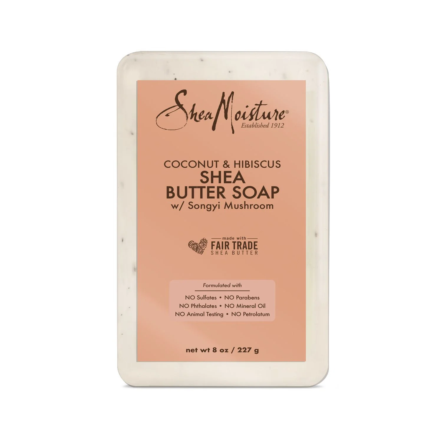 Bath & Body Coconut & Hibiscus Shea Butter Soap - Sapone