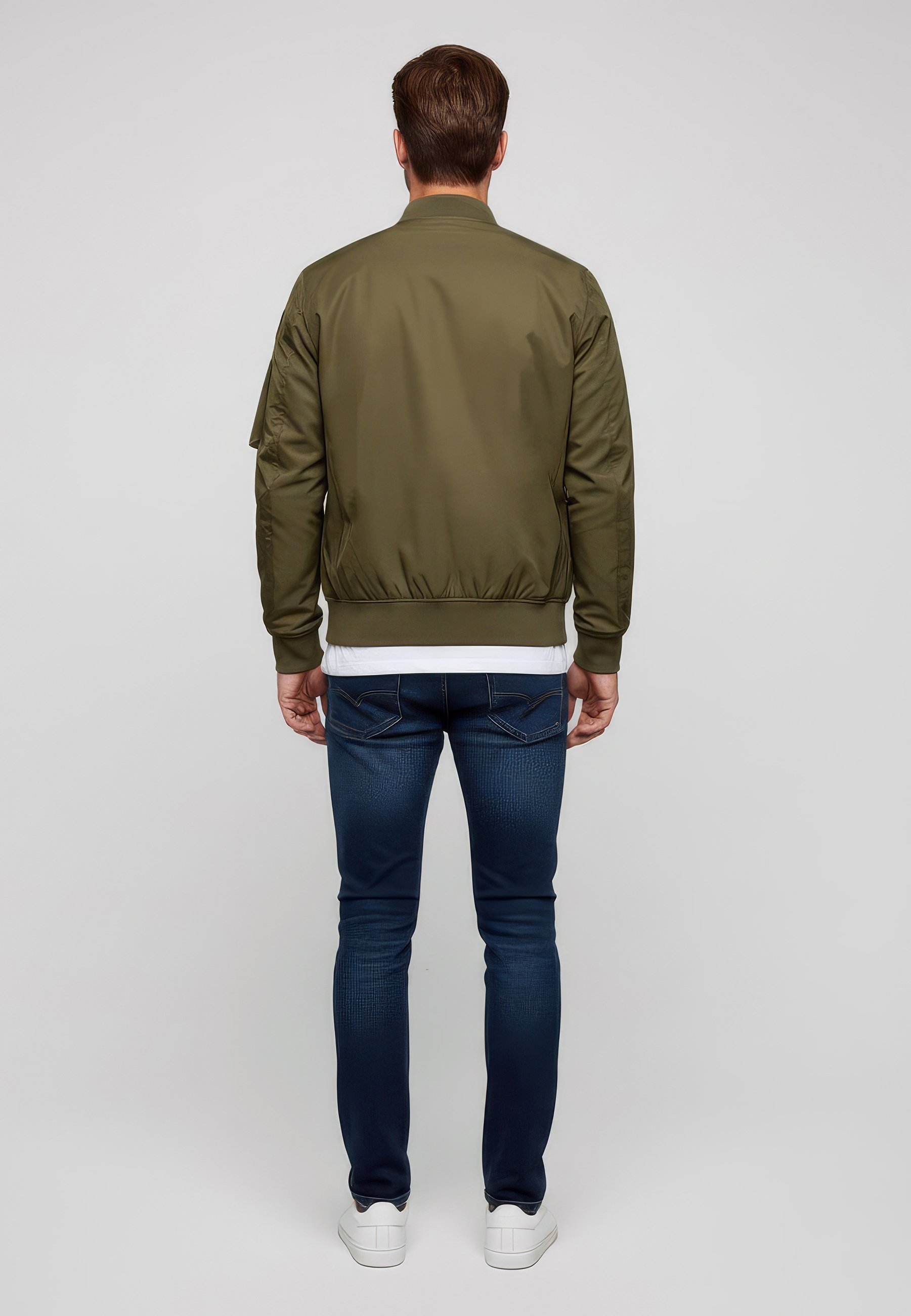 Blauer ROCKY - Giacca bomber - verde militare sbluc