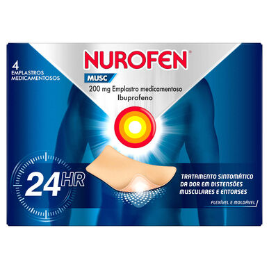 Nurofen Musc protivnetni obliž 4 obliži 4 obliži