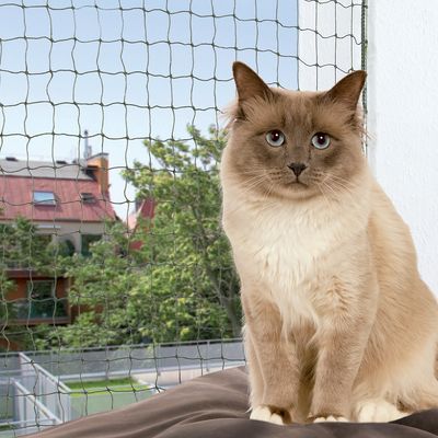 Trixie bijtbestendig kattennet - Olijfgroen