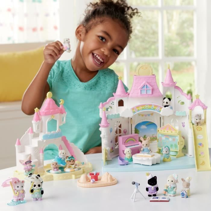 SYLVANIAN FAMILIES 5749 - Het babytrio bij het zwembad
