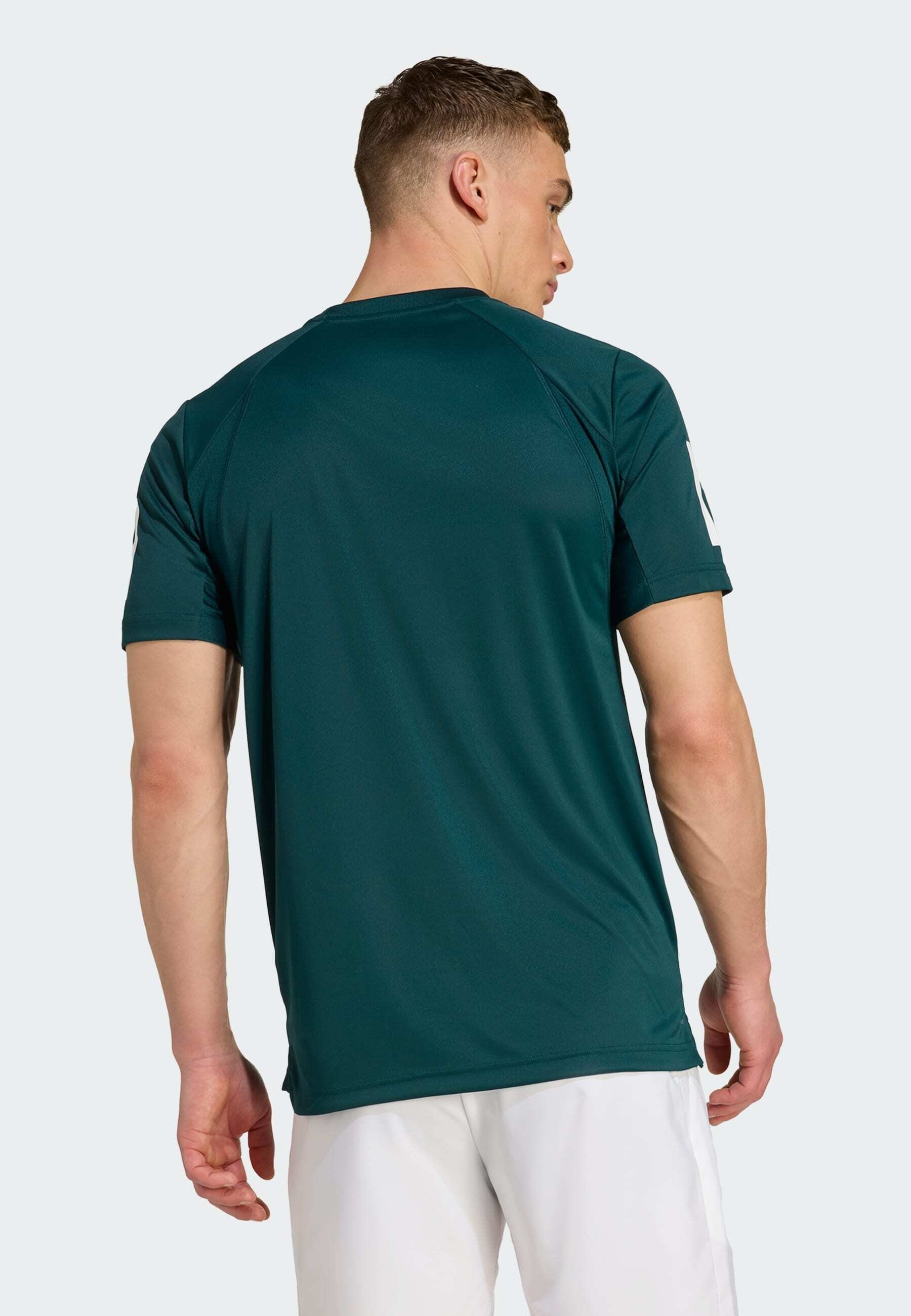 adidas Performance CLUB 3 STRIPES T-Shirt - Sport-T-Shirt - Aurora Ivy