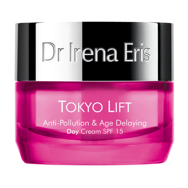 Dr. Irena Eris Tokyo Lift Anti-Pollution Dagkrem, Anti-aldring og anti-forurensnings ansiktskrem, 50 ml
