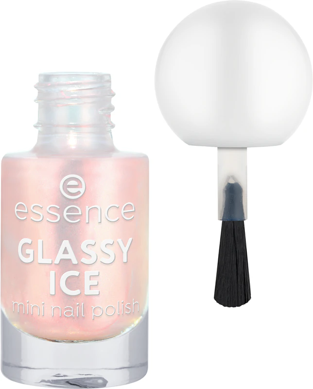 mini lak na nechty essence GLASSY ICE